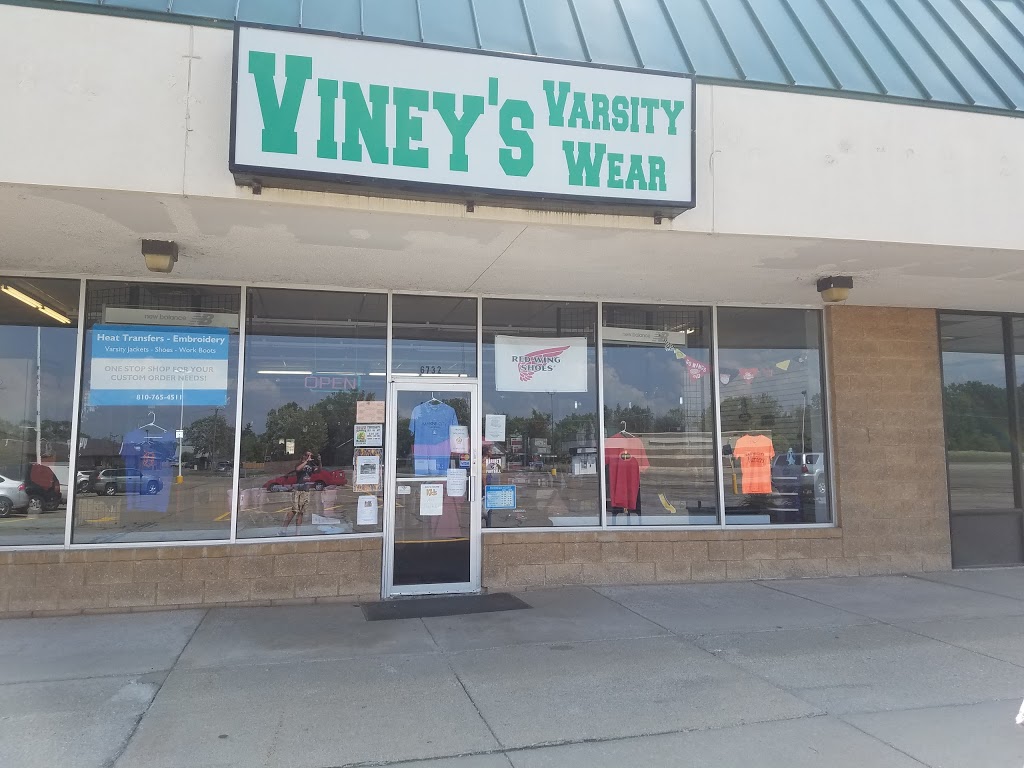 Vineys Varsity Wear | 6732 River Rd, Marine City, MI 48039, USA | Phone: (810) 765-4511