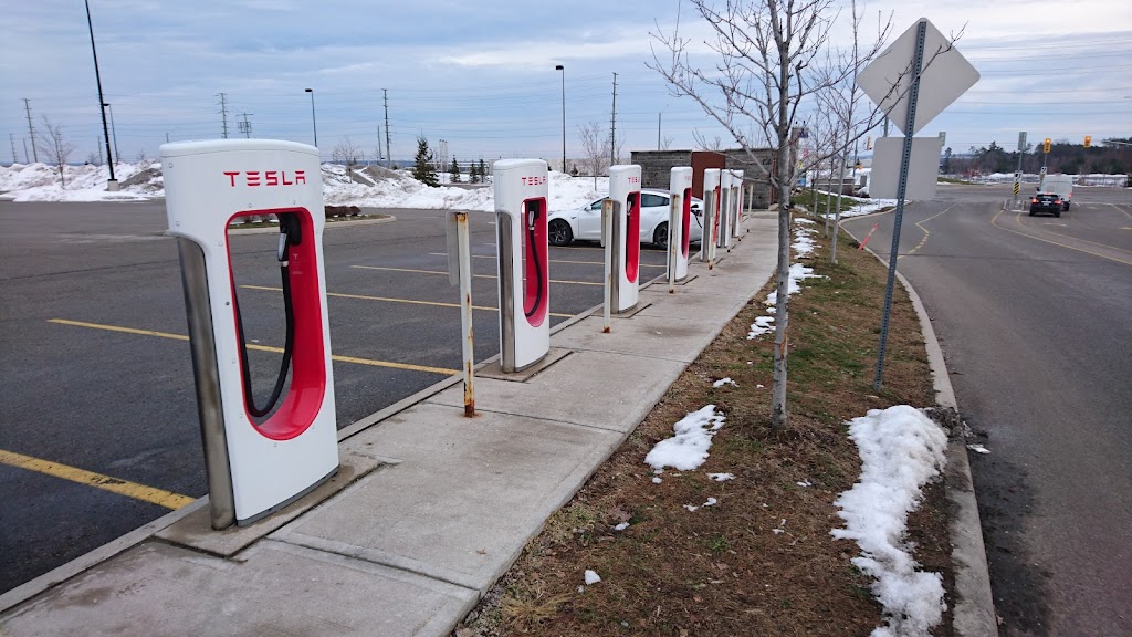 Tesla Supercharger | 100 Mapleview Dr E, Barrie, ON L4N 9H6, Canada | Phone: (877) 798-3752