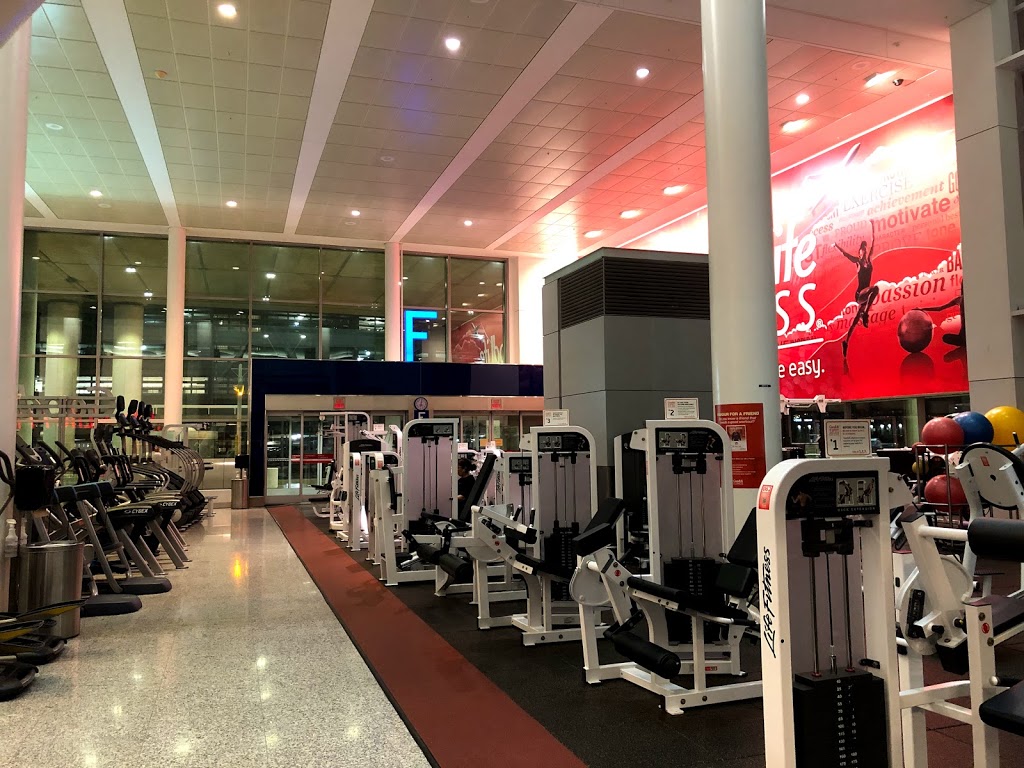 GoodLife Fitness Toronto Pearson | 6135 Silver Dart Dr, Terminal 1 Arrivals, Level, Gate F, Mississauga, ON L5P 1B2, Canada | Phone: (905) 671-3721