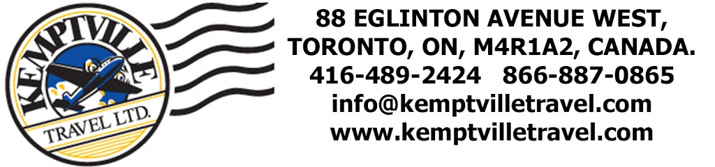 Kemptville Travel Ltd | 120 Eglinton Ave E ste 500, Toronto, ON M4P 1E2, Canada | Phone: (416) 489-2424