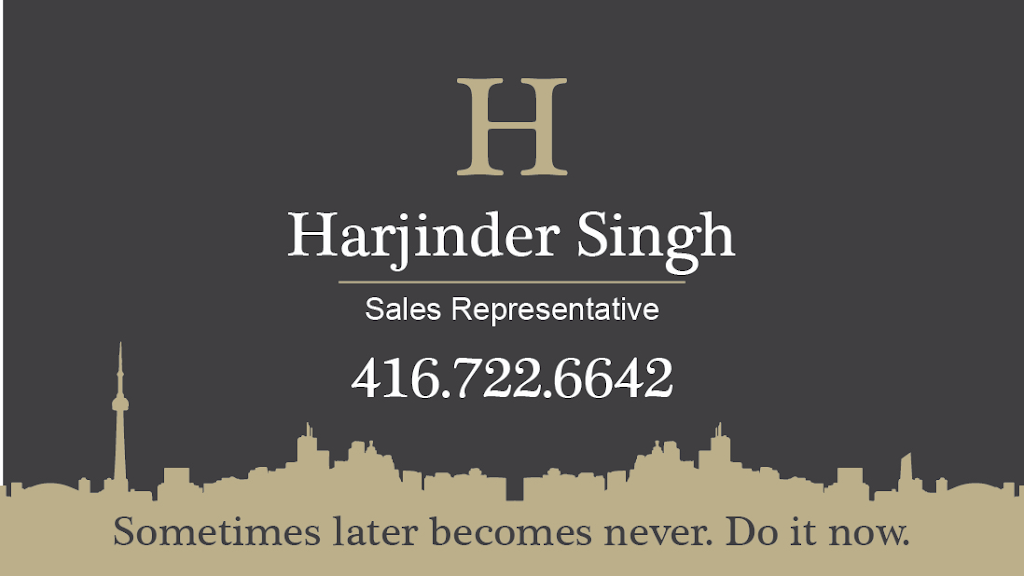 Harjinder Singh-Realtor | 9300 Goreway Dr #201, Brampton, ON L6P 4N1, Canada | Phone: (416) 722-6642