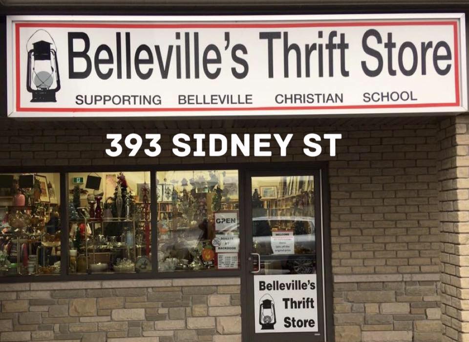 Bellevilles Thrift Store: Supporting BCS | 393 Sidney St, Belleville, ON K8P 3Z9, Canada | Phone: (613) 967-1371