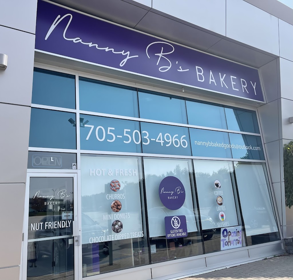 Nanny Bs Bakery | 62 Commerce Park Dr Unit L, Barrie, ON L4N 8W8, Canada | Phone: (705) 503-4966