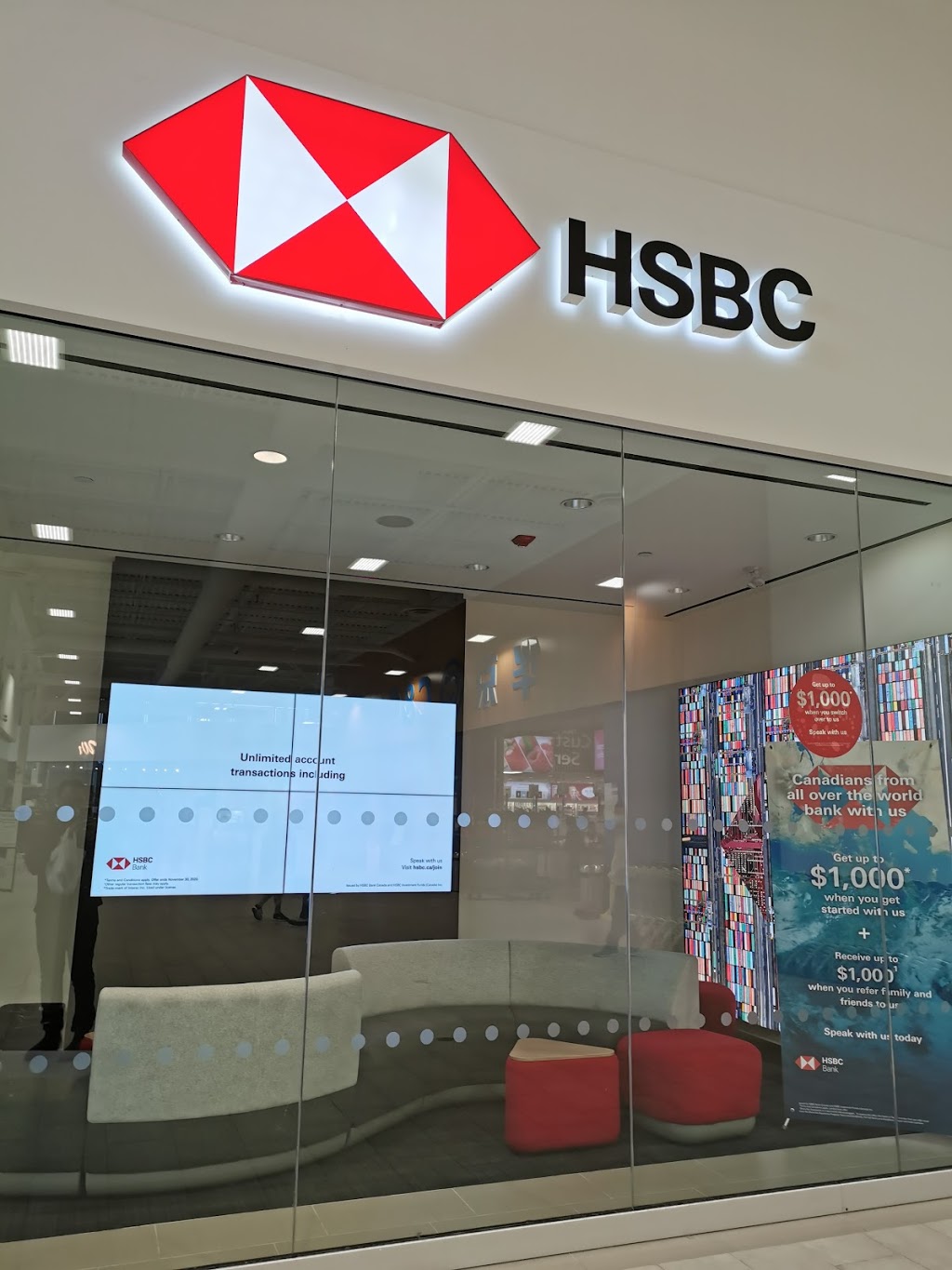 HSBC Bank, Don Mills Banking Centre | 890 Don Mills Rd. Unit 125, North York, ON M3C 1V6, Canada | Phone: (888) 310-4722