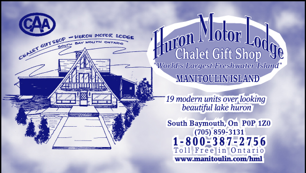 Huron Motor Lodge | 24 Water St, South Baymouth, ON P0P 1Z0, Canada | Phone: (705) 859-3131