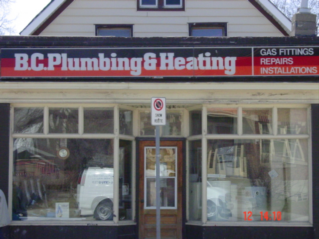 B. C. Plumbing & Heating (1992) Ltd | 1835b Main St, Winnipeg, MB R2V 2A4, Canada | Phone: (204) 586-3719