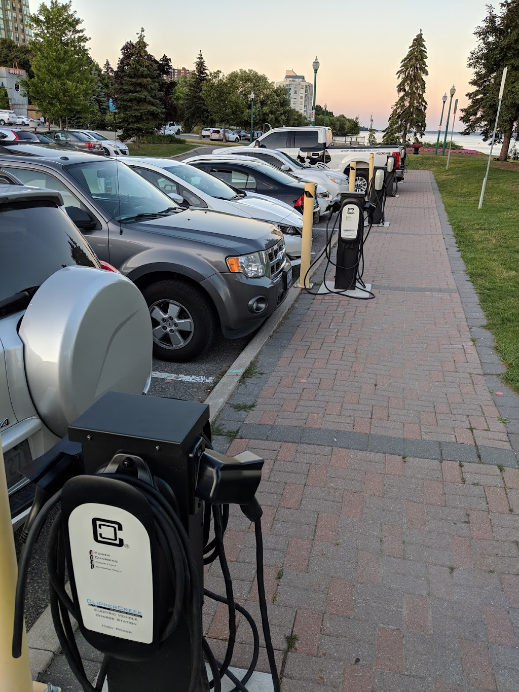 Tesla Destination Charger | 6 Toronto St, Barrie, ON L4M 1L6, Canada | Phone: (705) 739-4218