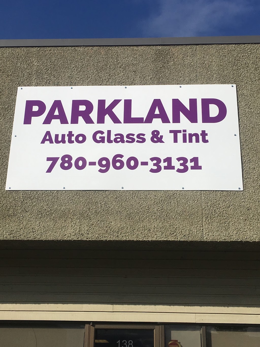 Parkland Auto Glass and Tint | 138 485 South Ave, Spruce Grove, AB T7X 3A4, Canada | Phone: (780) 960-3131
