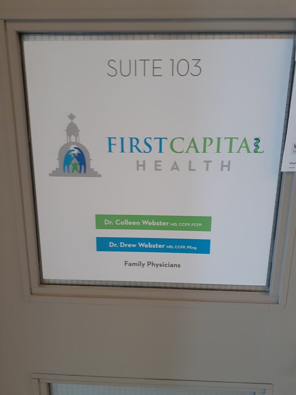 First Capital Health | 1475 John Counter Blvd Suite 103, Kingston, ON K7M 0E6, Canada | Phone: (613) 531-7773