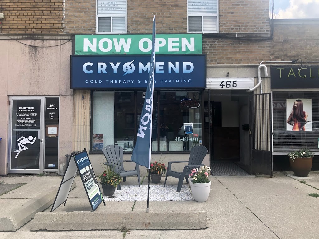 CRYOMEND - Toronto Cryotherapy Centre | 465 Manor Rd E, Toronto, ON M4S 1T3, Canada | Phone: (416) 486-4277