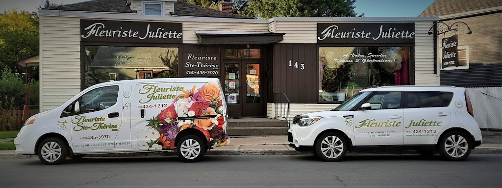 Fleuriste Ste-Thérèse et Fleuriste Juliette | 143 Rue Blainville E, Sainte-Thérèse, QC J7E 1M4, Canada | Phone: (450) 435-3970