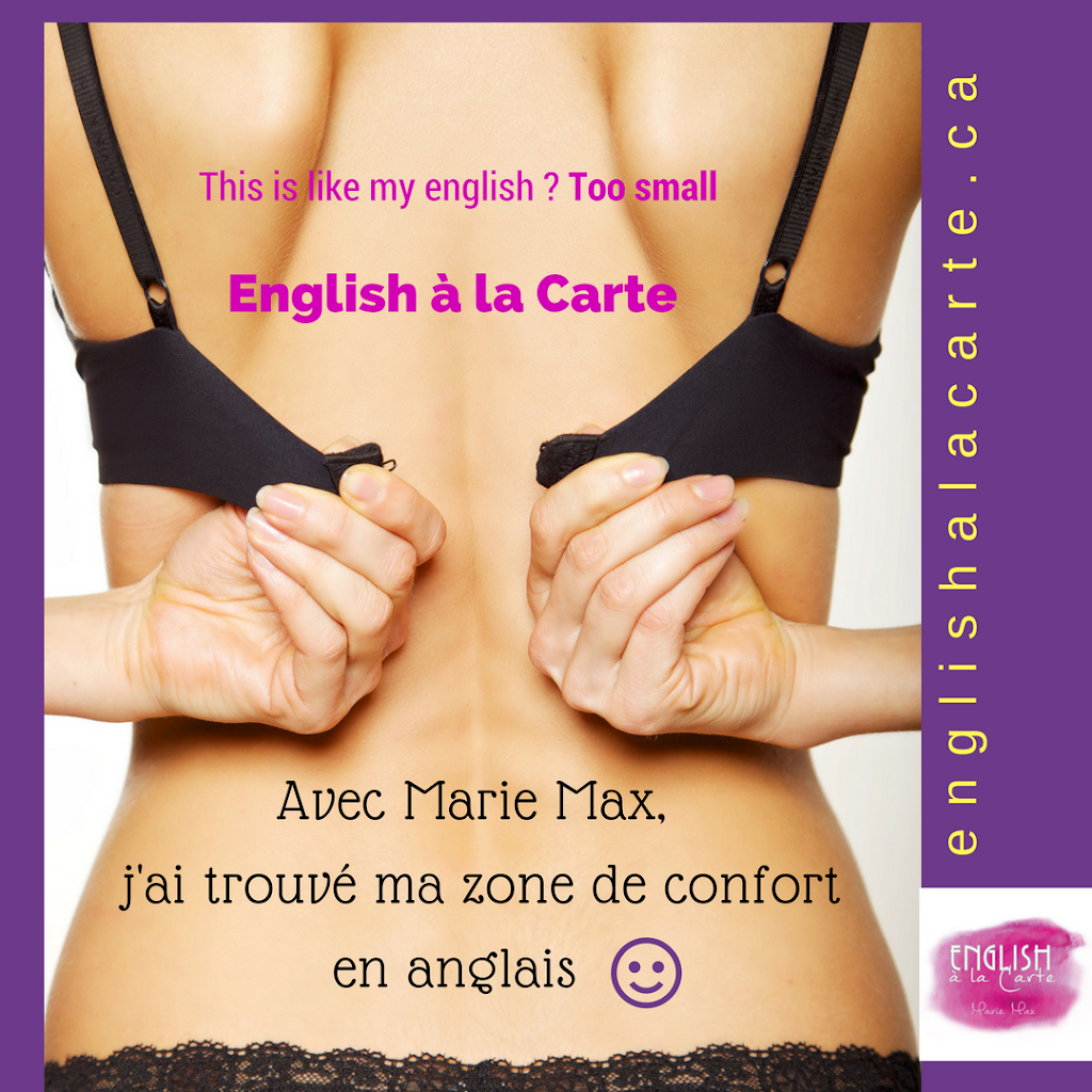 English à la Carte | 8750 Boulevard Rivard, Brossard, QC J4X 1W6, Canada | Phone: (514) 247-3339