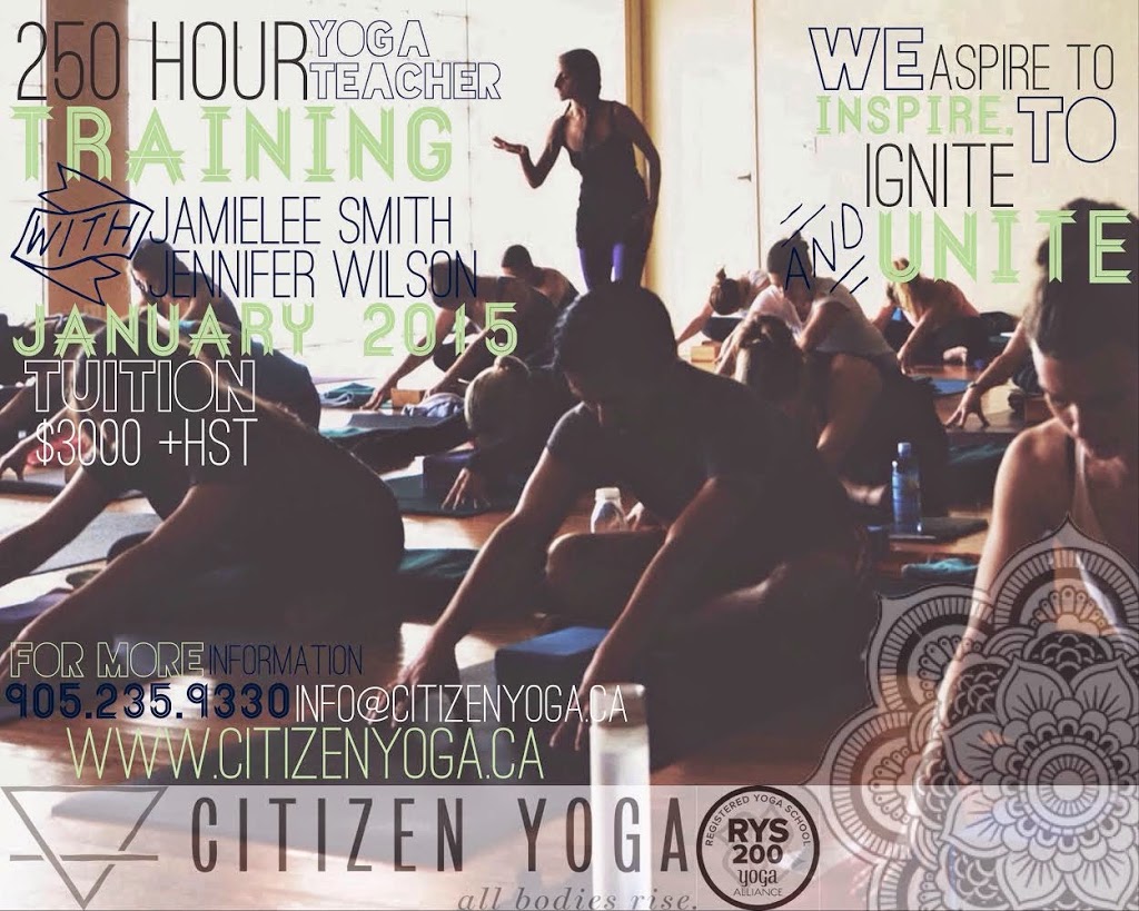 Citizen Yoga | 220 Mulock Dr, Newmarket, ON L3Y 7C5, Canada | Phone: (905) 235-9330