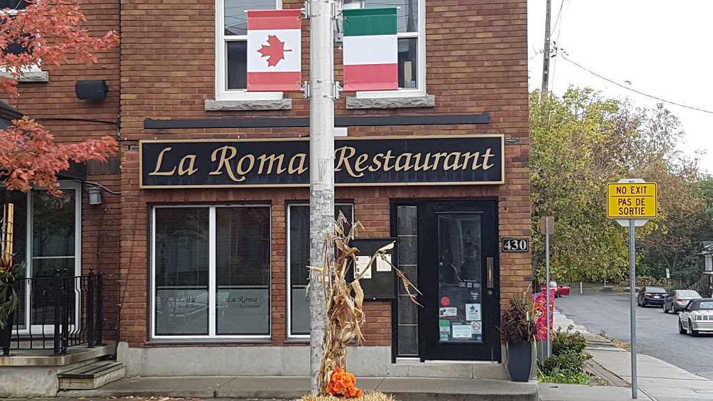 La Roma Restaurant | 430 Preston St, Ottawa, ON K1S 4N4, Canada | Phone: (613) 234-8244