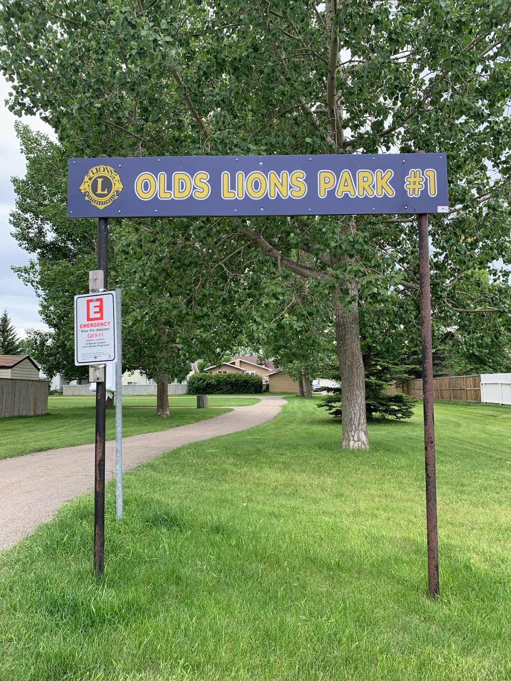 Lions Balsam Park | 43 Balsam Crescent, Olds, AB T4H 1L1, Canada | Phone: (403) 556-6981