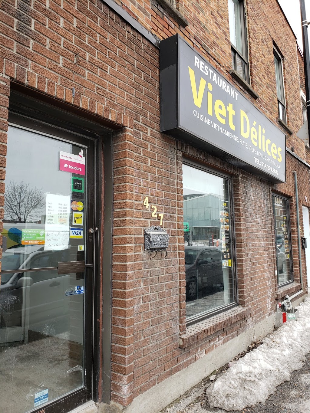 Viet Délices | 427 Boulevard Rosemont, Montréal, QC H2S 1Z2, Canada | Phone: (514) 279-8882