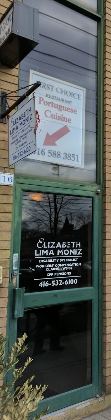 Elizabeth Lima Moniz | 1116 Dundas St W, Toronto, ON M6J 1X2, Canada | Phone: (416) 532-6100