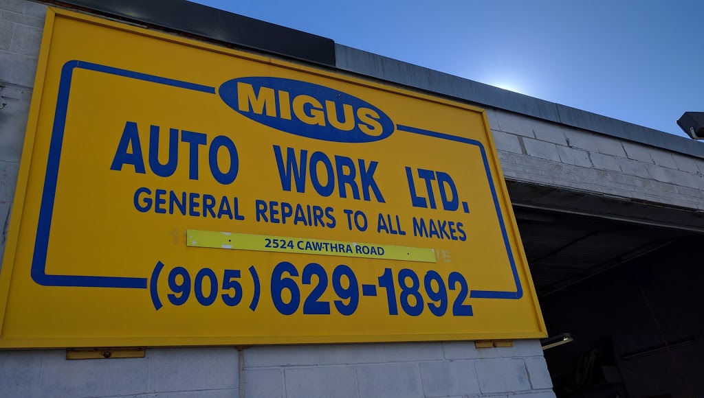 Migus Autowork Ltd | 2524 Cawthra Rd, Mississauga, ON L5A 2X3, Canada | Phone: (905) 629-1892