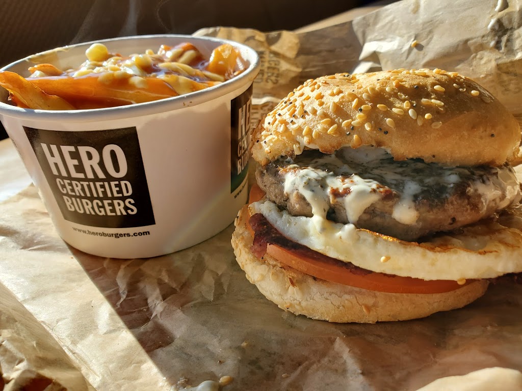 Hero Certified Burgers | 5261 Highway #7 East, Unit B103, Markham, ON L3P 1B8, Canada | Phone: (905) 294-8989