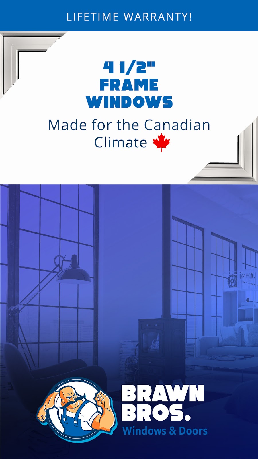 Brawn Bros Windows & Doors | 286 Sanford Ave N Suite 404, Hamilton, ON L8L 6A1, Canada | Phone: (833) 545-4533