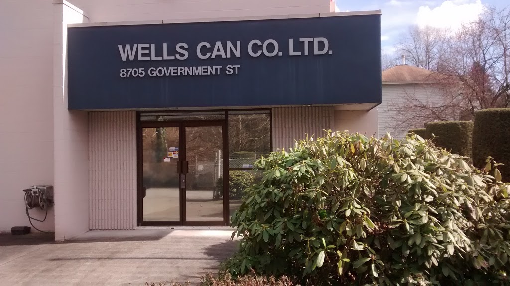 Wells Can Company Ltd | 8705 Government St, Burnaby, BC V3N 4G9, Canada | Phone: (888) 935-5722