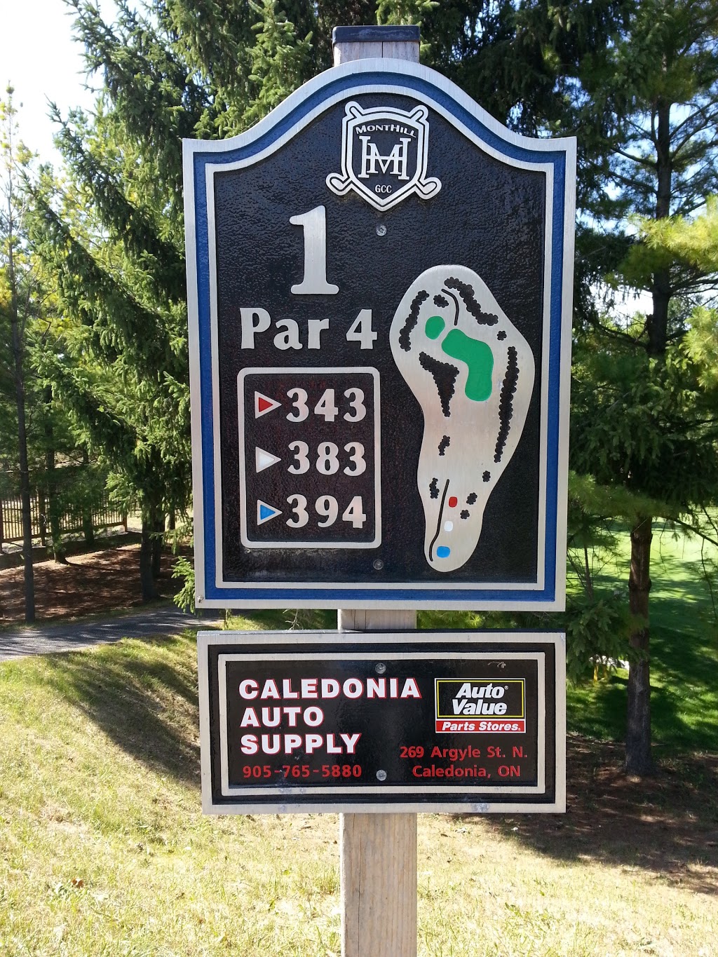 MontHill Golf & Country Club | 4925 Highway 6 South, Caledonia, ON N3W 1Z6, Canada | Phone: (905) 765-4340