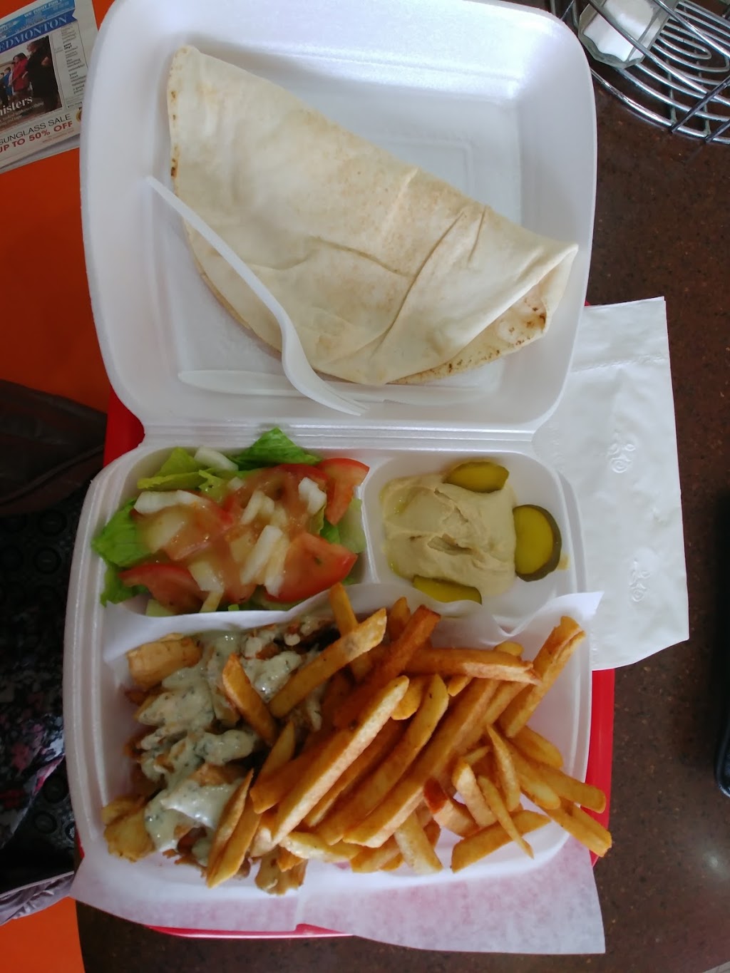 Robs Donair | 390 Baseline Rd #232, Sherwood Park, AB T8H 2H8, Canada | Phone: (780) 570-1114