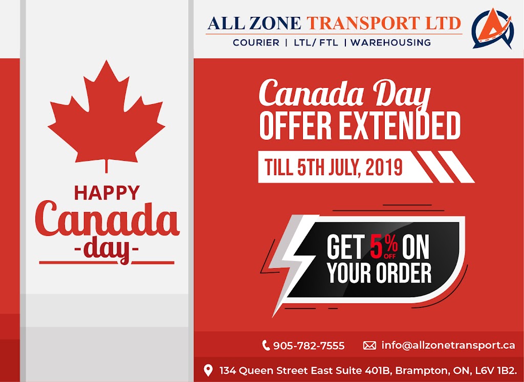 All Zone Transport ltd. | 134 Queen St E Suite 401B, Brampton, ON L6V 1B2, Canada | Phone: (905) 782-7555