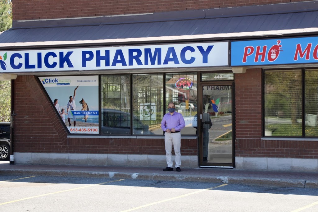Click Pharmacy | 442 Hazeldean Rd, Kanata, ON K2L 1V2, Canada | Phone: (613) 435-5100