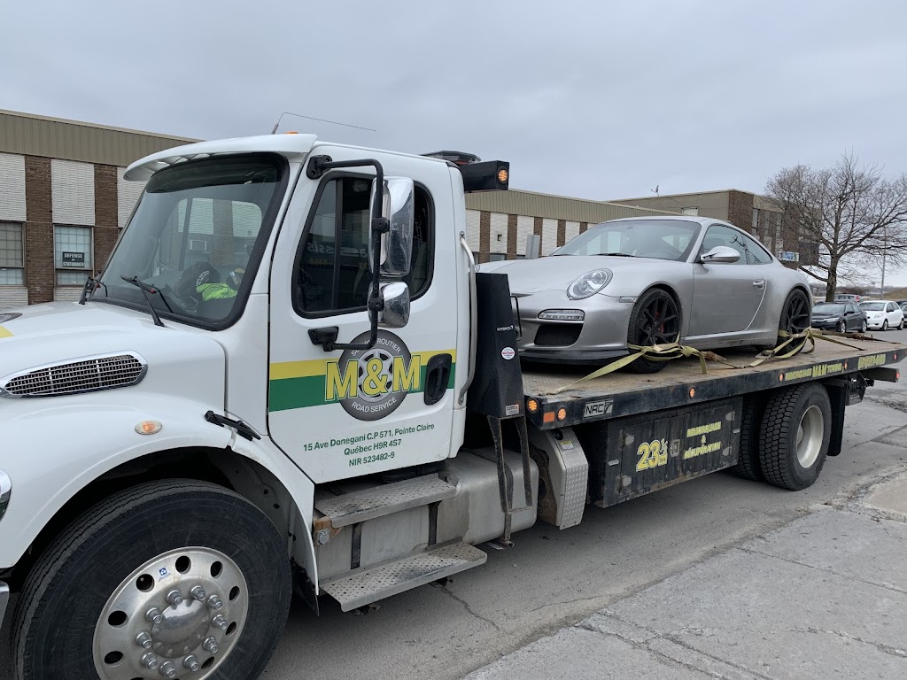 Service Routier M & M Towing | 15 Ave Donegani, Pointe-Claire, QC H9R 4S7, Canada | Phone: (514) 636-3360