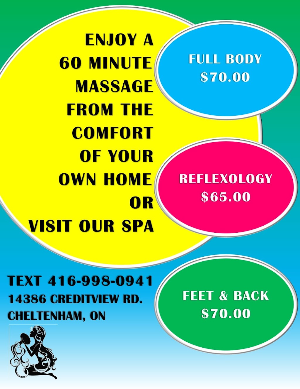 Tanyas Body Perks | 14386 Creditview Rd, Cheltenham, ON L7C 1N5, Canada | Phone: (416) 998-0941