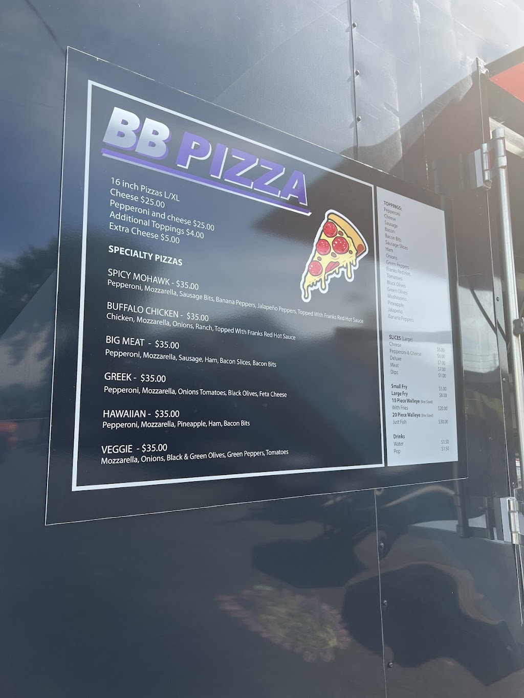 BB PIZZA | 419 ON-49, Deseronto, ON K0K 1X0, Canada | Phone: (613) 743-7661