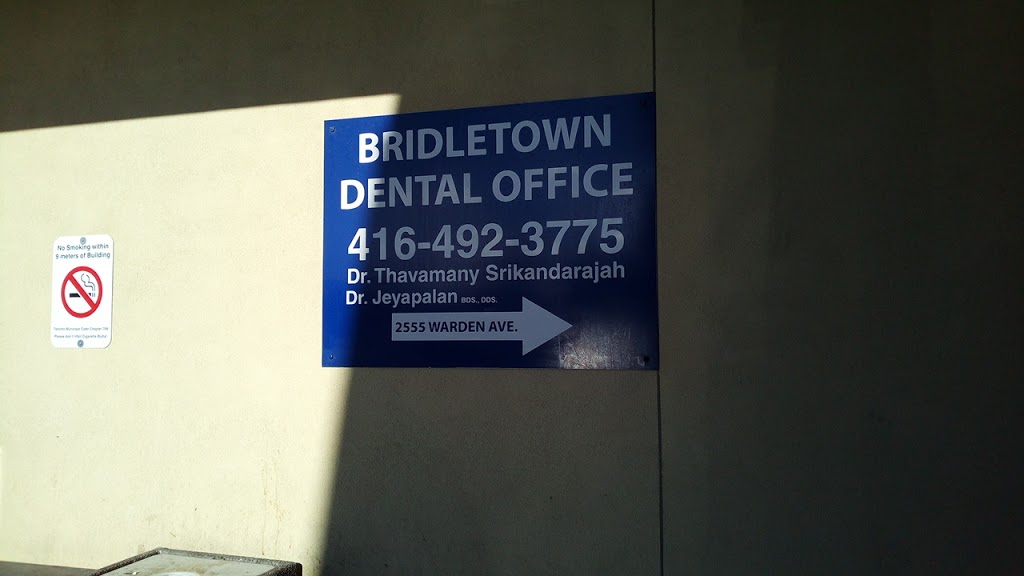 Bridletowne Dental Office | 2555 Warden Ave, Scarborough, ON M1W 2H5, Canada | Phone: (416) 492-3775