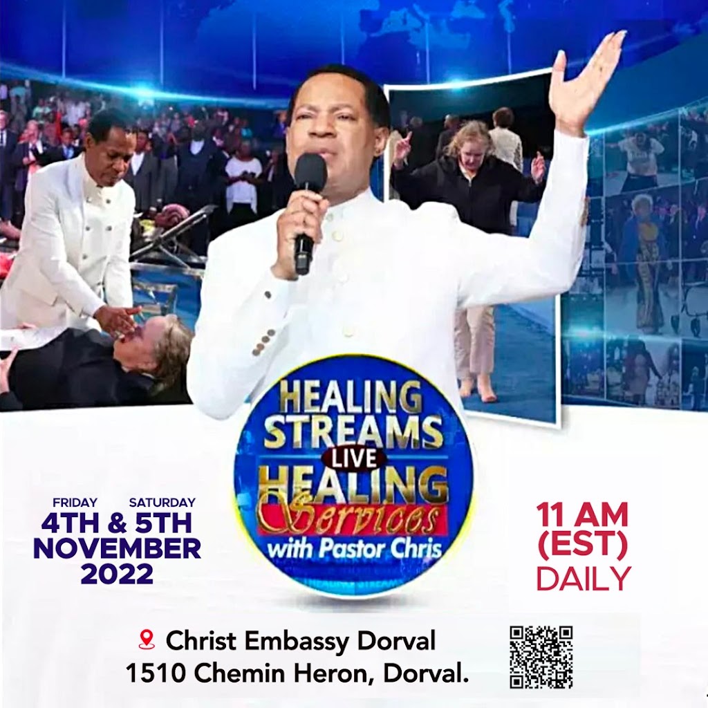 Christ Embassy Church Dorval Canada | 1510 Chem. Herron, Dorval, QC H9S 1B7, Canada | Phone: (514) 661-0733