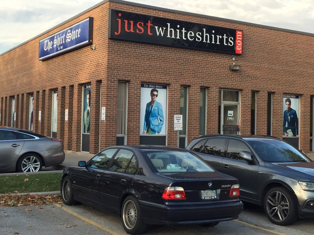 Just White Shirts | 1991 Leslie St, North York, ON M3B 2M3, Canada | Phone: (416) 447-2907