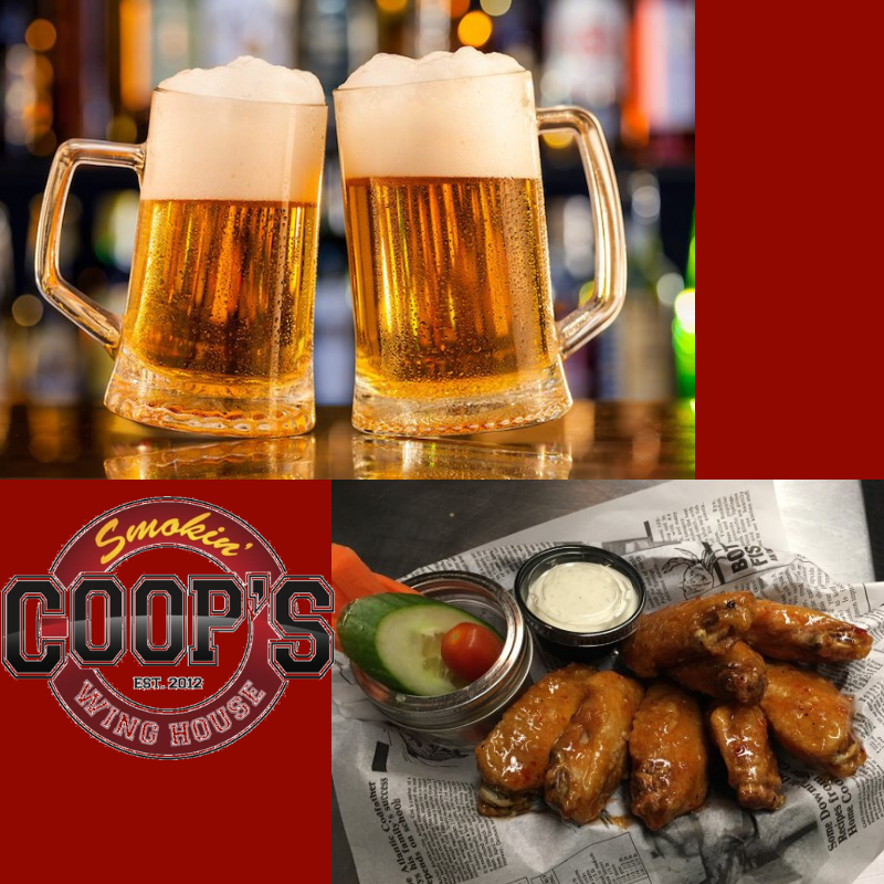 Coops Smokin Wing House | 81 Queen St S, Tottenham, ON L0G 1W0, Canada | Phone: (905) 936-5050