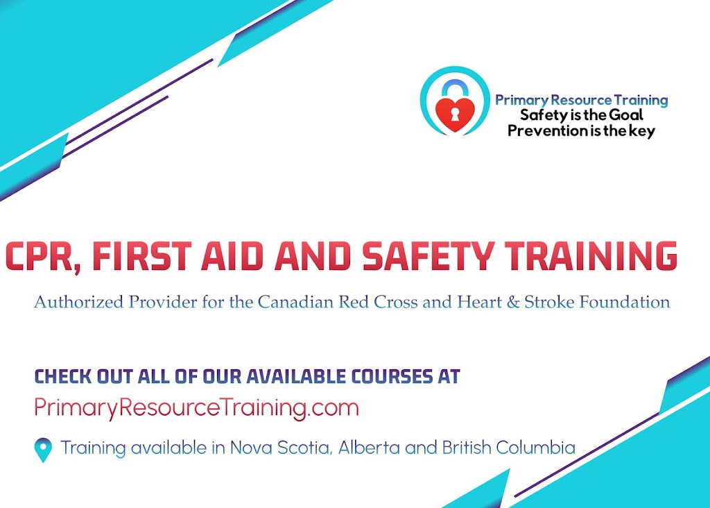 Primary Resource Training | 352 E River Rd, New Glasgow, NS B2H 3P7, Canada | Phone: (587) 216-0633