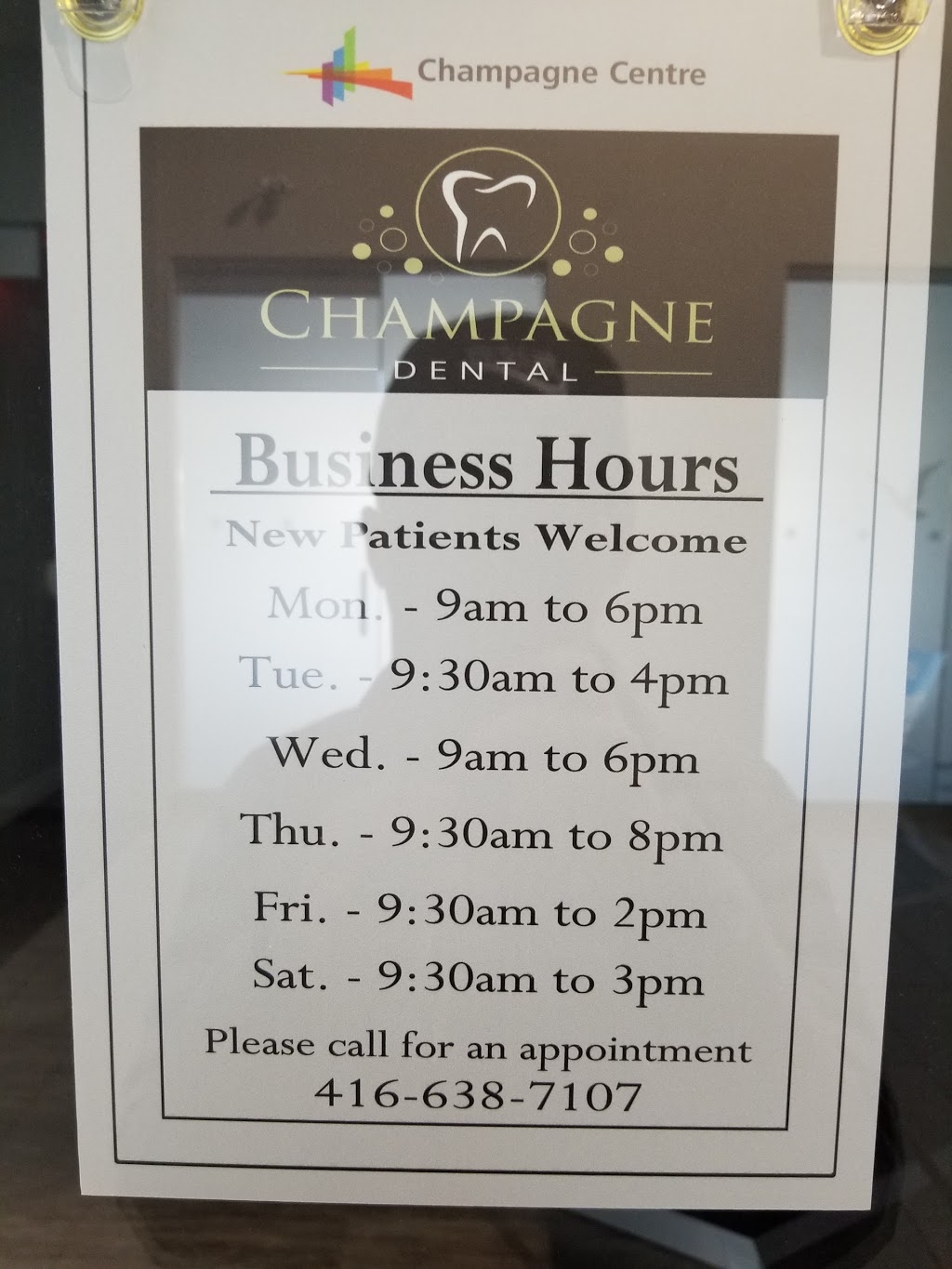 Champagne dental | 2 Champagne Dr b2, Toronto, ON M3J 2C5, Canada | Phone: (416) 638-7107