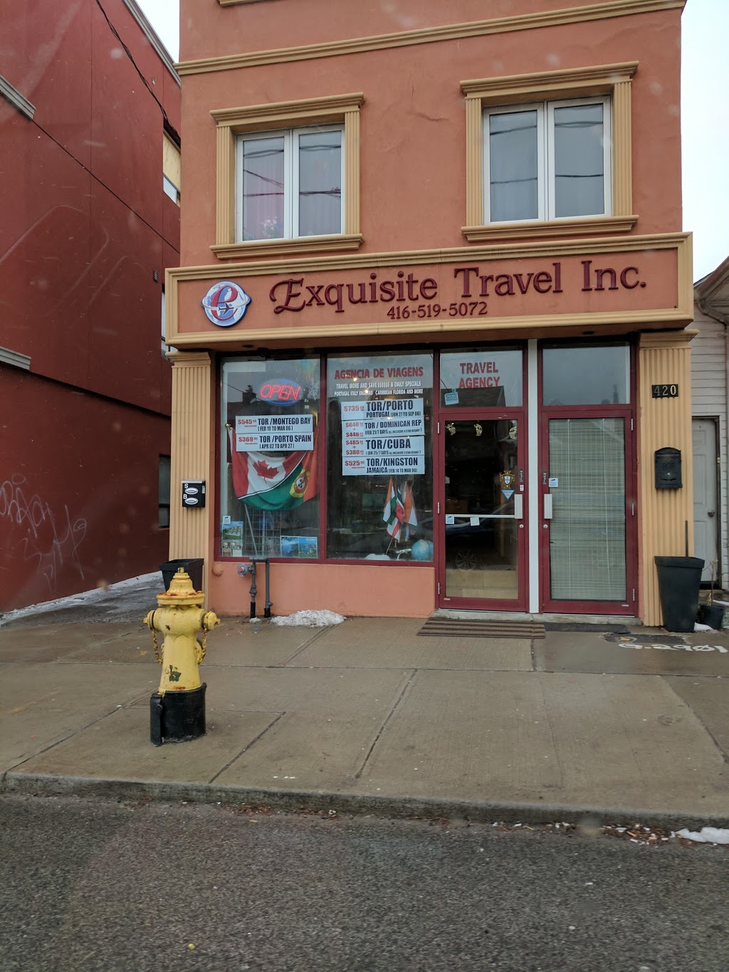Exquisite Travel | 420 Oakwood Ave, York, ON M6E 2W3, Canada | Phone: (416) 519-5072