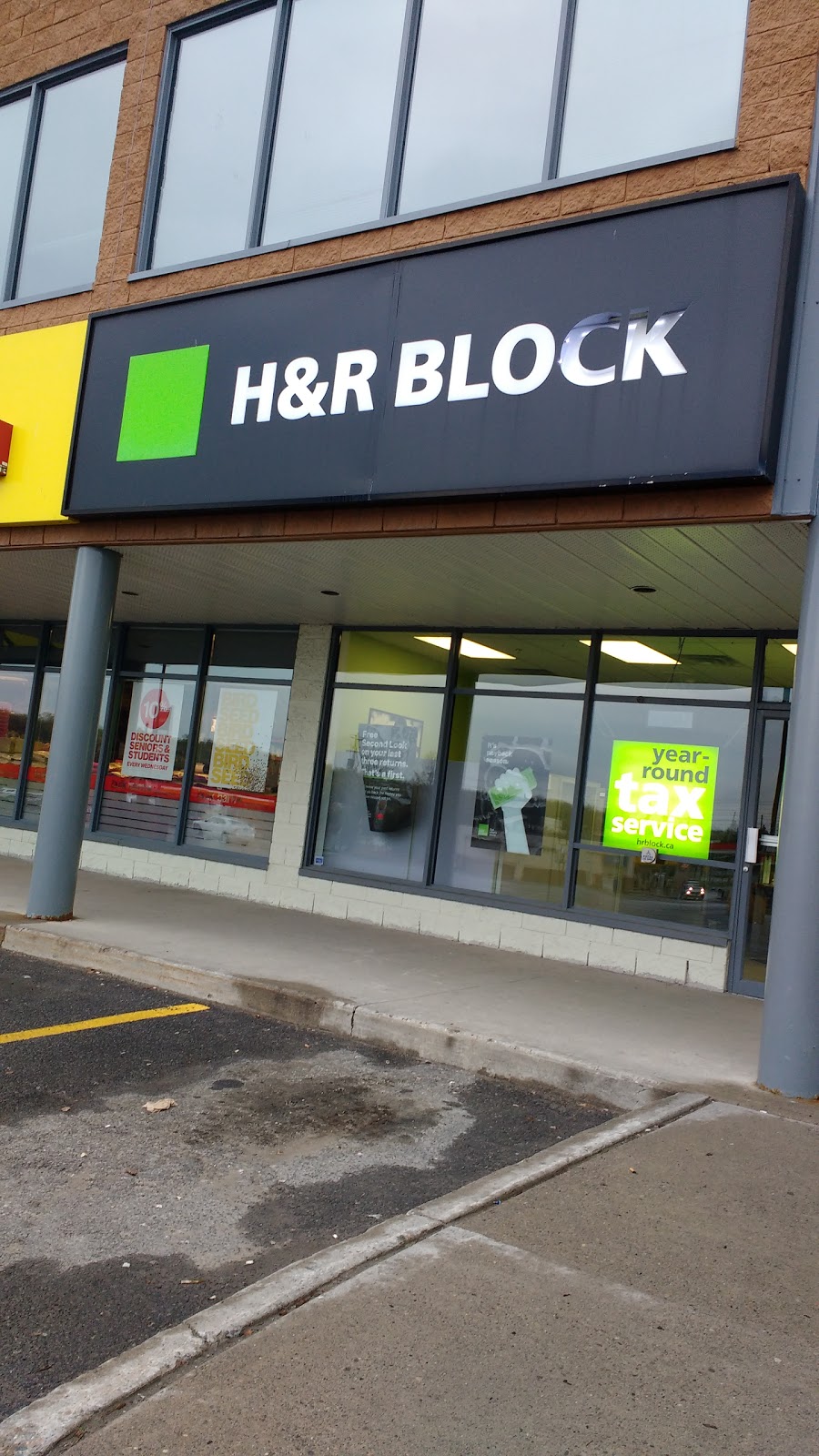 H&R Block | 1201 Division St #6B, Kingston, ON K7K 6X4, Canada | Phone: (613) 545-3870
