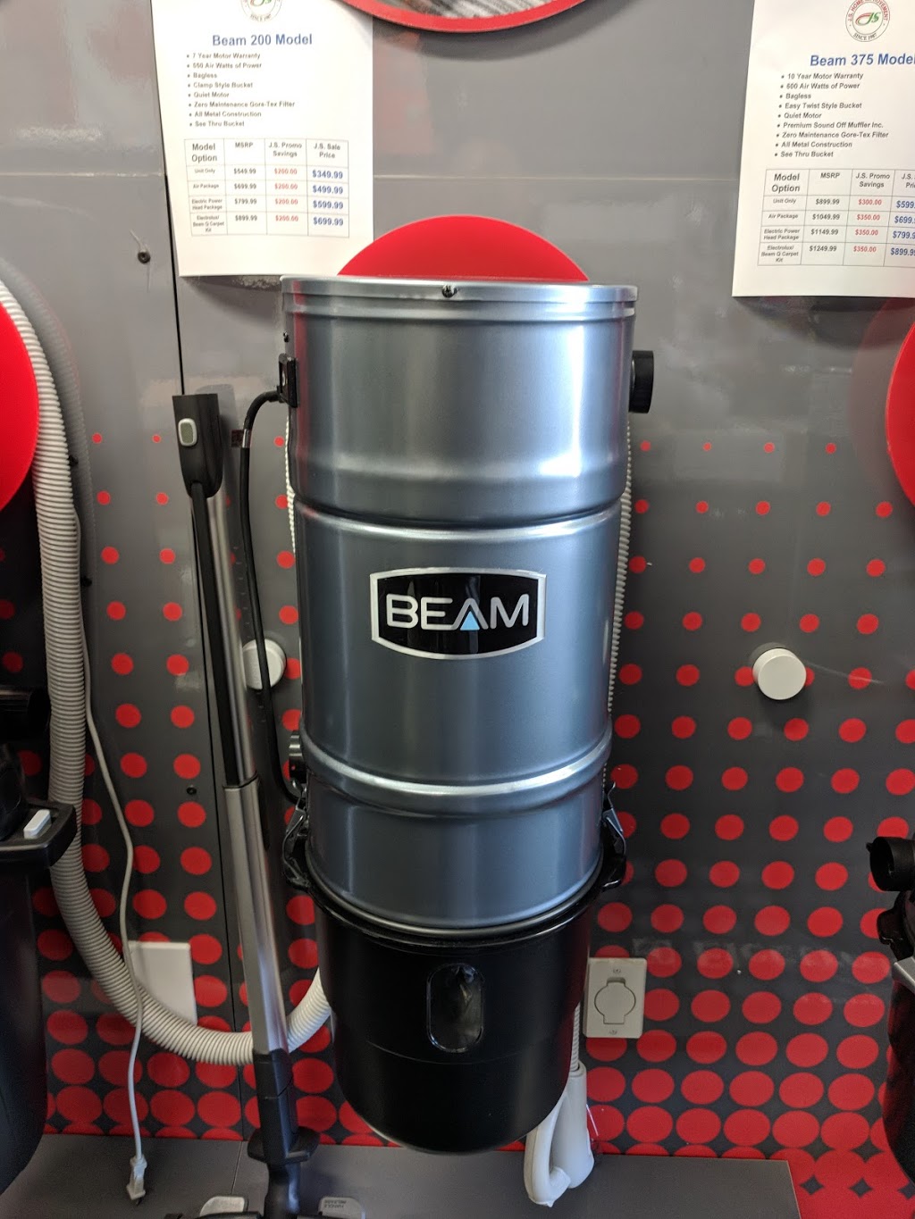 J.S. Home Improvement LTD (Beam Brampton Vacuum Super Store) | 1098 Peter Robertson Blvd, Brampton, ON L6R 1G6, Canada | Phone: (905) 789-0333