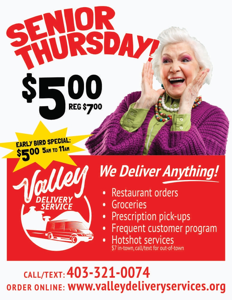 Valley Delivery Services | 48 Hunts Pl, Drumheller, AB T0J 0Y6, Canada | Phone: (403) 321-0074