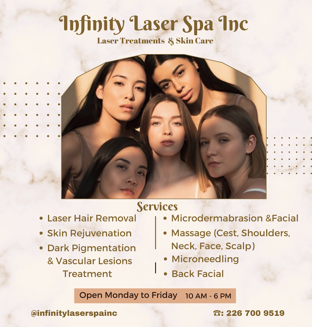 Infinity Laser Spa Inc. | 600 Hyde Park Rd, London, ON N6H 5W8, Canada | Phone: (226) 700-9519