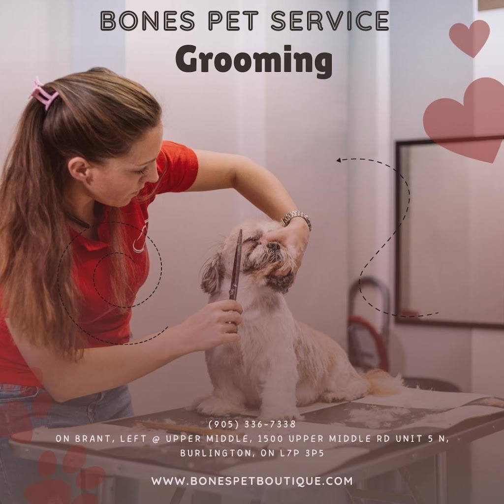 Bones pet service Pet Grooming , Cosmetic Teeth Cleaning For Pet | Brant, Left @ Upper Middle, 1500, Upper Middle Rd Unit 5 N, Burlington, ON L7P 3P5, Canada | Phone: (905) 336-7338