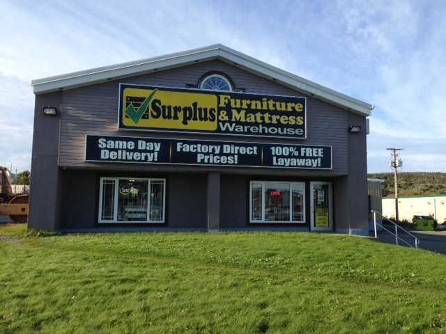 Surplus Furniture and Mattress Warehouse | 28 OLeary Ave, St. Johns, NL A1B 2C7, Canada | Phone: (709) 726-6466