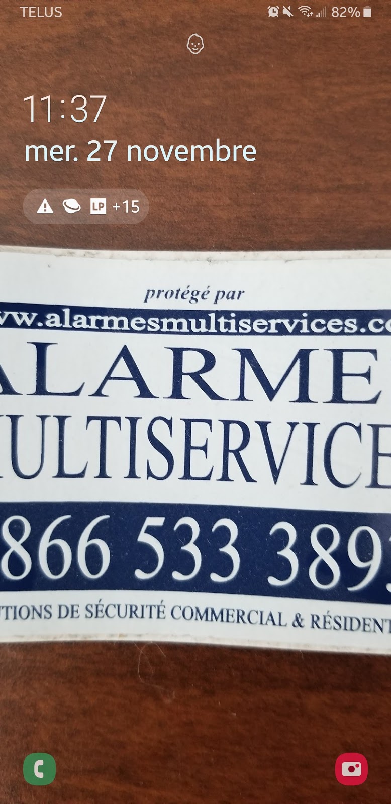 Alarmes Multiservices | 5611 Rue Greer, Lac-à-la-Tortue, QC G0X 1L0, Canada | Phone: (819) 609-1266