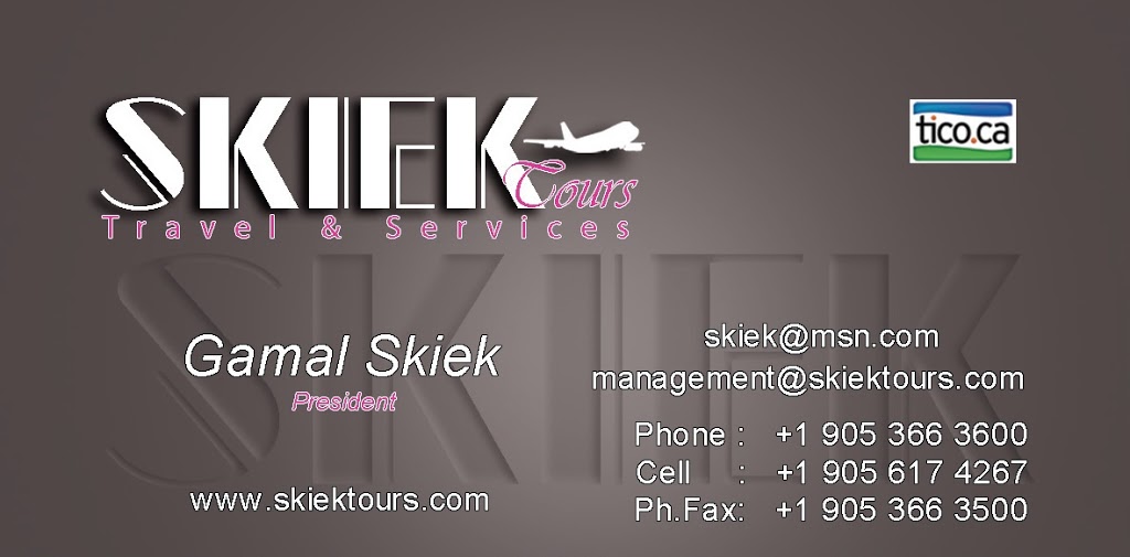 SKIEK TOURS Inc. | 1201 Britannia Rd W #7e, Mississauga, ON L5V 1N2, Canada | Phone: (905) 366-3600