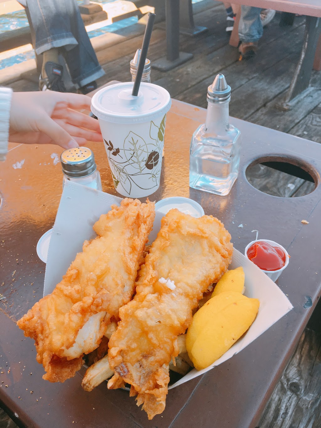 Pajos Fish & Chips (Garry Point) | 12771 Seventh Ave, Richmond, BC V7E 6P4, Canada | Phone: (604) 204-0767