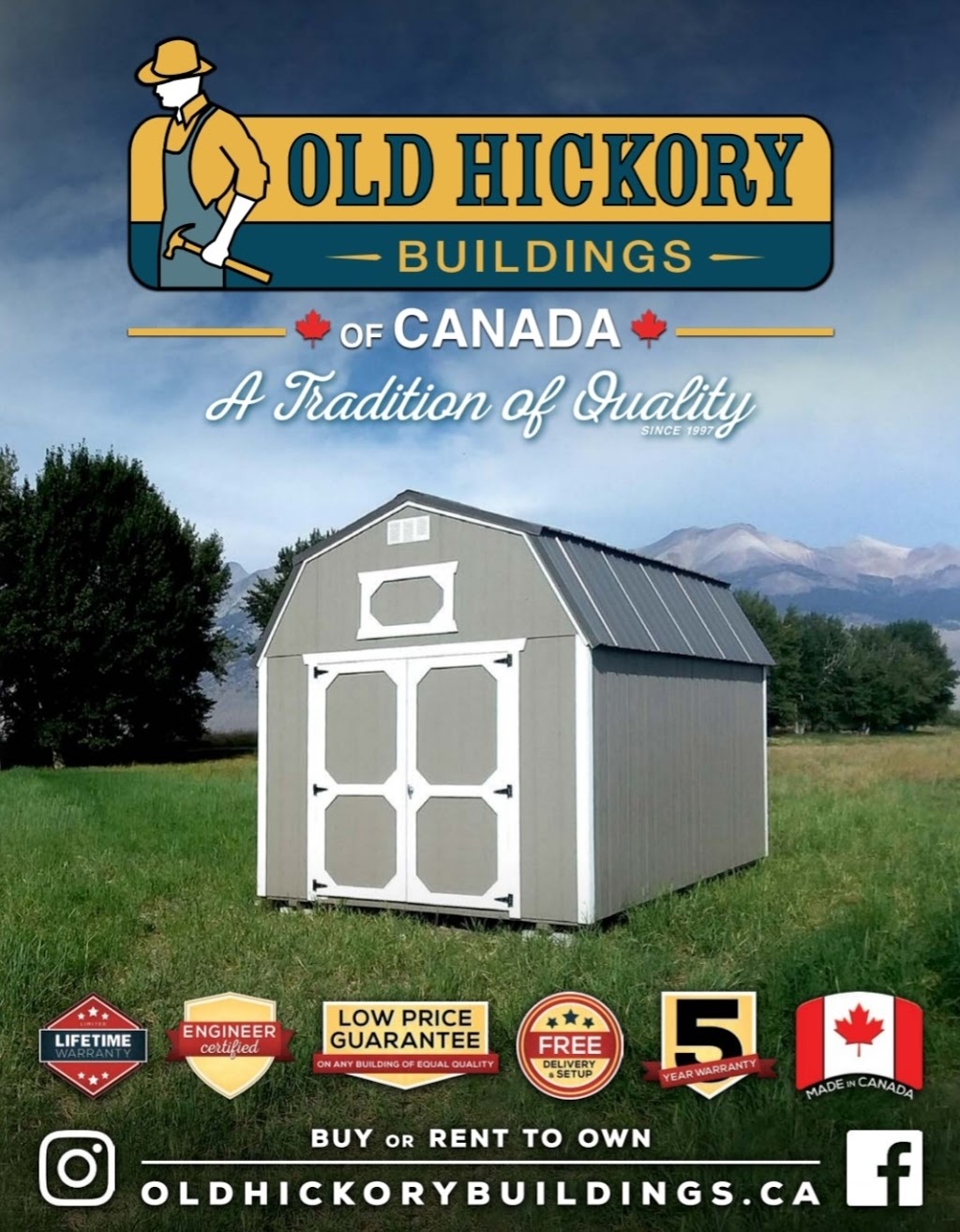 Old hickory buildings | 314059, ON-6, Durham, ON N0G 1R0, Canada | Phone: (519) 501-6155