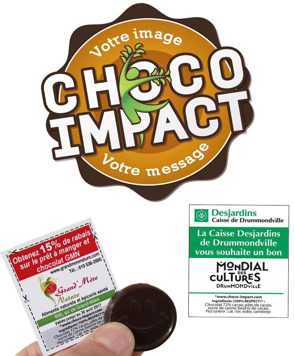 Choco-impact | 1397 Av. de Grand-Mère, Grand-Mère, QC G9T 2J7, Canada | Phone: (819) 380-4139